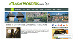 Desktop Screenshot of es.atlasofwonders.com