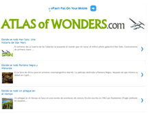 Tablet Screenshot of es.atlasofwonders.com